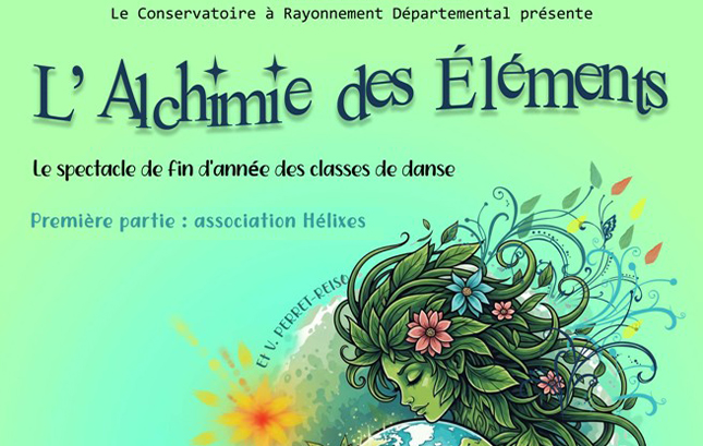 Hélixes au spectacle du crd en 1e partie - partie de l'affiche